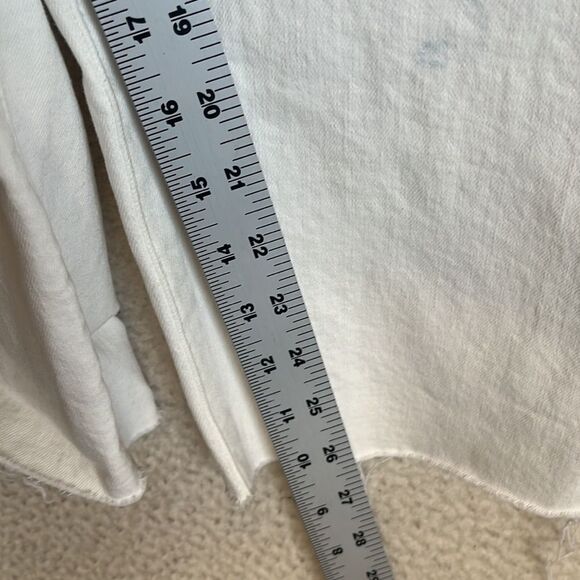 Madewell The Mom Jean Womens Size 32 Tile White‎ Denim - Picture 5 of 10